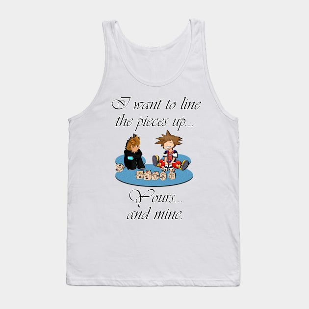 Lining the Pieces Up Tank Top by MHeartz